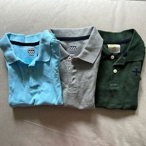 Boys size 5 polos, bundle of 3
